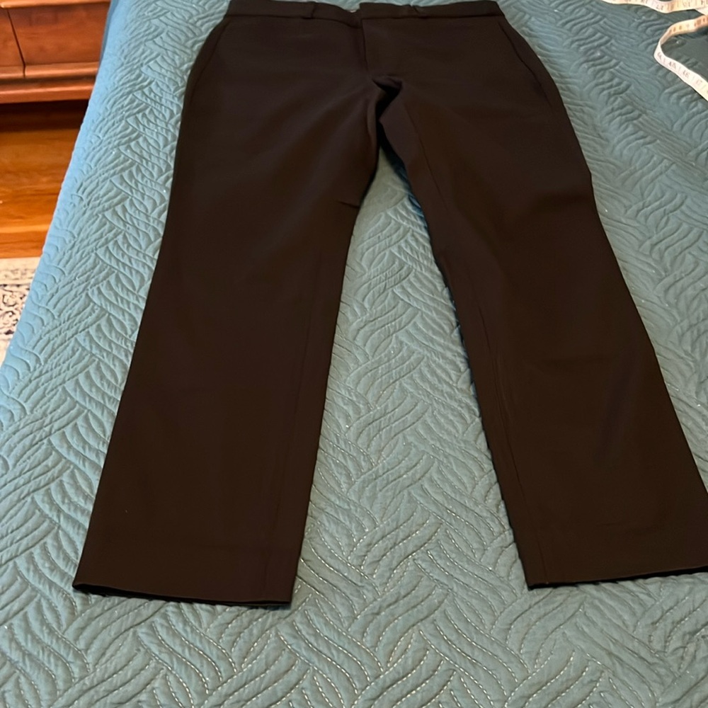 Banana Republic Black Curvy Sloan Slim Ankle Pant Size 8 NWOT